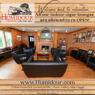 Cockeysville Hunt Valley Public Cigar Lounge Open