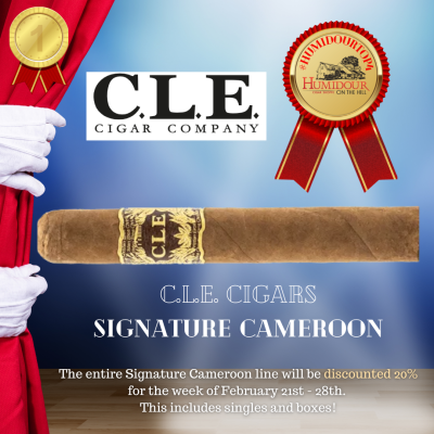 Humidour Top 4 Cigar Deal Number 1 Reveal - The C.L.E. Cigars' Signature Cameroon