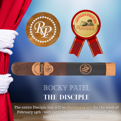 #HumidourTop4 cigar reveal deal - Rocky Patel Cigars' "The Disciple"