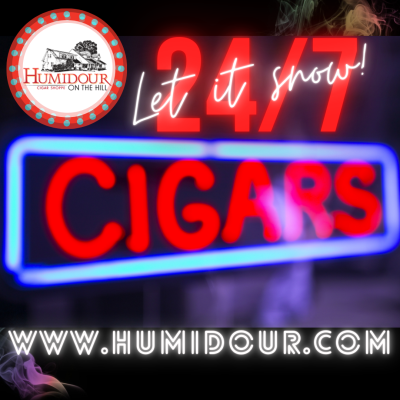 The Humidour Cigar Shoppe's online store is always open!