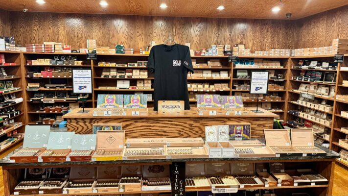 Cavalier Geneve at the Humidour Cavalier Geneve cigars at the Humidour Cigar Shoppe in Hunt Valley, Maryland.