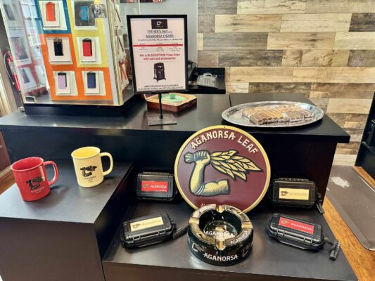 Aganorsa-Leaf-Swag-at-the-Humidour Aganorsa Leaf SWAG and bonus cigar deals at the Humidour Cigar Shoppe in Hunt Valley, Maryland.